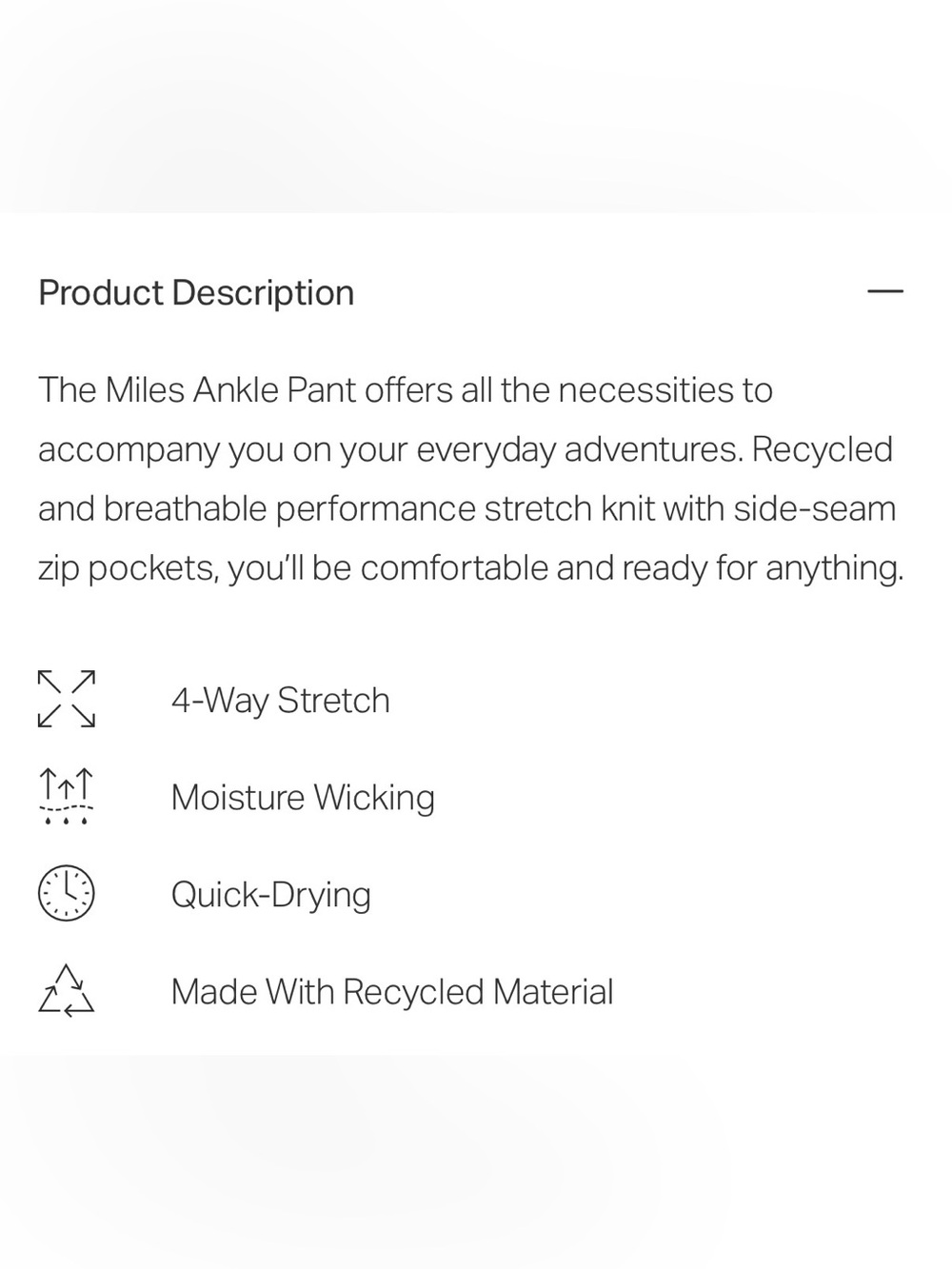 Vuori Miles Ankle Pant - Picture 12 of 13